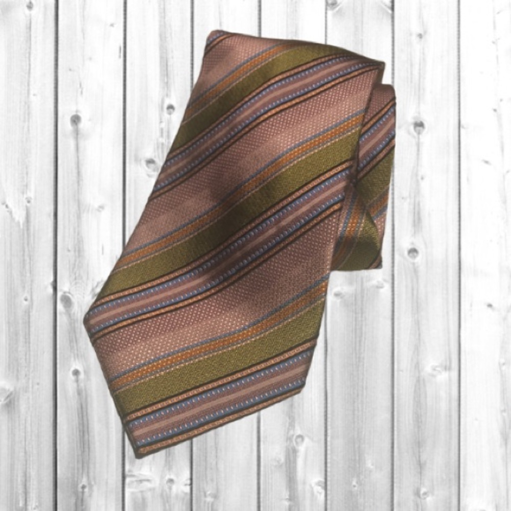 DANIEL DE FASSON MENS SILK TIE